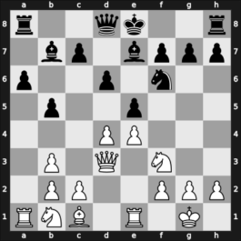 1956 Moskou olm – Round 1 – Milev, Zdravko – 1/2-1/2 – Karaklajic, Nikola – G63