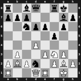 1956 Moskou olm – Round 1 – Gudmundsson, Arinbjorn – 1/2-1/2 – Barda, Olaf – G75