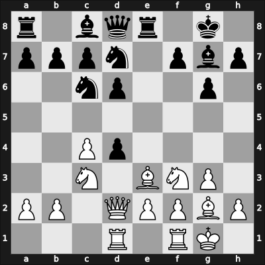 1956 Moskou olm – Round 1 – Poulsen, Christian – 1/2-1/2 – Bhend, Edwin – G98