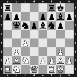 1956 Moskou olm – Round 1 – Tsvetkov, Alexandar K – 1/2-1/2 – Clarke, Peter H – G100