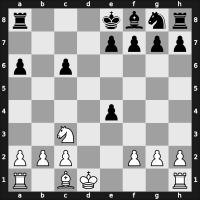 1956 New York – Round ? – Fischer, Robert J – 1/2-1/2 – Vine, K – G8