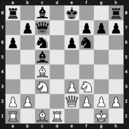 1956 New York Rosenwald5556 – Round 1 – Bisguier, Arthur B – 1-0 – Horowitz, Albert Israel – G5