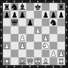 1956 New York Rosenwald5556 – Round 1 – Reshevsky, Samuel – 0-1 – Shipman, Walter – G9