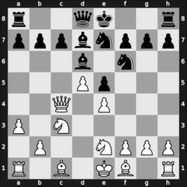1956 New York Rosenwald5556 – Round 1 – Lombardy, William J – 1/2-1/2 – Shipman, Walter – G13