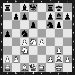 1956 Oklahoma City Open – Round 1 – Owens, Brian E – 1/2-1/2 – Fischer, Robert J – G1