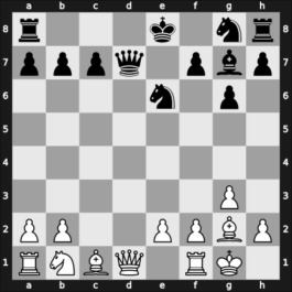 1956 Oklahoma City Open – Round 1 – Fischer, Raphael – 1/2-1/2 – Santasiere, Anthony – G6