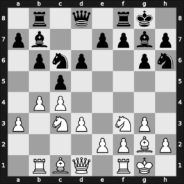 1956 Olympiad Moscow RUS – Round 5 – Najdorf, Miguel – 1/2-1/2 – Botvinnik, Mikhail – G17