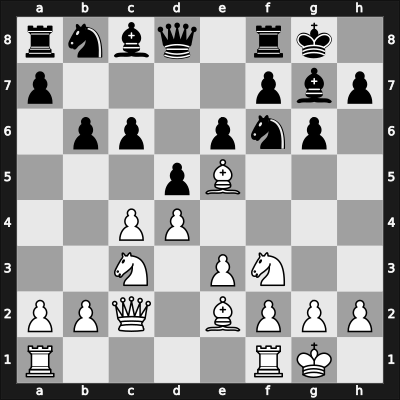 1956 Olympiad Moscow RUS – Round 10 – Kramer, Hanspeter – 1-0 – Boutteville, Cesar – G31