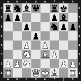 1956 Olympiad, Moscow RUS – Round 1 – Milev, Zdravko – 1-0 – Johannessen, Simon T – G3