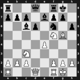 1956 POL-CSR Warsaw POL – Round 1 – Fichtl, Jiri – 1/2-1/2 – Luczynowicz, Waclaw – G7