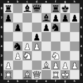 1956 Santa Fe – Round 1 – Eliskases, Erich – 1/2-1/2 – Dodero, Emilio – G2