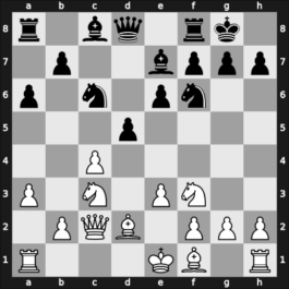 1956 Santa Fe – Round 1 – Garcia Rodriguez, Raimundo – 0-1 – Najdorf, Miguel – G5