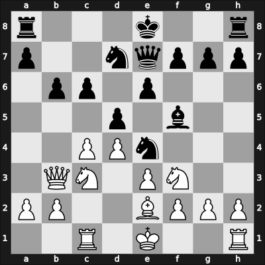 1956 Simul Koltanowski +46 -01 =13 – Round ? – Koltanowski, George – 1/2-1/2 – Boakai Hill – G1