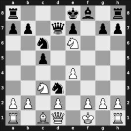 1956 Stevenson Memorial 4th – Round 2 – O’Kelly de Galway, Alberic – 1/2-1/2 – Mackay, Donald G – G2