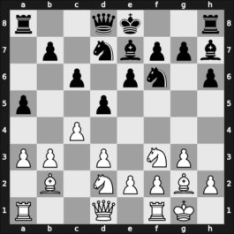1956 URS Ch sf – Round ? – Livshin, Iosif – 1-0 – Romanovsky, Pjotr – G11