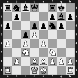 1956 URS Ch sf – Round ? – Borisenko, Georgy K – 1-0 – Nezhmetdinov, Rashid – G42