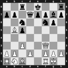 1956 URS Ch sf – Round ? – Nezhmetdinov, Rashid – 1/2-1/2 – Boleslavsky, Isaac – G69