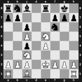 1956 URS Ch sf – Round ? – Nei, Iivo – 1-0 – Nezhmetdinov, Rashid – G93