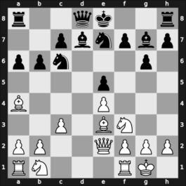 1956 URS Ch sf – Round ? – Suetin, Alexey S – 0-1 – Nezhmetdinov, Rashid – G99