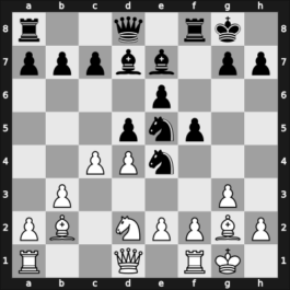 1956 URS Ch sf – Round ? – Rovner, Dmitry – 1/2-1/2 – Khasin, Abram – G3