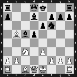 1956 URS Ch sf – Round ? – Goldberg, Grigory A – 1/2-1/2 – Kotov, Alexander. – G25