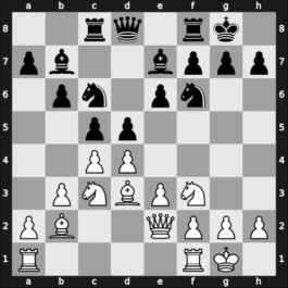 1956 URSS (URS Ch sf) – Round ? – Osnos, Viatcheslav – 1/2-1/2 – Slepoy, Yosef – G32
