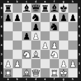 1956 URS Ch sf – Round ? – Tolush, Alexander V – 1/2-1/2 – Zilber, Israel – G39