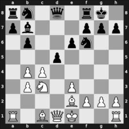 1956 URS Ch sf – Round ? – Novotelnov, Nikolai – 1-0 – Geller, Alexander – G43