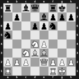 1956 URS Ch sf – Round ? – Ragozin, Viacheslav – 1/2-1/2 – Kondratiev, Pavel E – G76