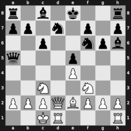 1956 URS Ch sf – Round ? – Khasin, Abram – 1-0 – Byvshev, Vasily – G97
