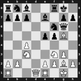 1956 URS Ch sf – Round ? – Zilber, Israel – 1-0 – Neishtadt, Yakov – G124