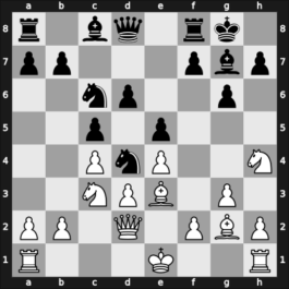 1956 URS Ch sf – Round ? – Lisitsin, Georgy – 1/2-1/2 – Khasin, Abram – G129