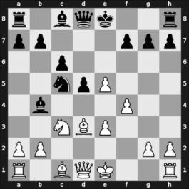 1956 URS Ch sf Tbilisi GEO – Round 1 – Buslaev, Aleksander – 0-1 – Sakharov, Yuri G. – G1
