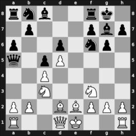 1956 URS Ch sf Tbilisi GEO – Round 9 – Chukaev, Egor – 0-1 – Petrosian, Tigran V – G10