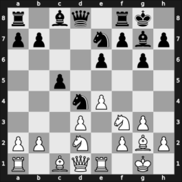 1956 URS Ch sf Tbilisi GEO – Round 11 – Gurgenidze, Bukhuti – 1-0 – Sakharov, Yuri G. – G12