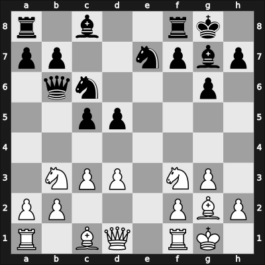 1956 URS Ch, semi final – Round 1 – Yukhtman, Yakov – 1-0 – Krogius, Nikolai V – G30