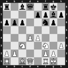 1956 URS Ch, semi final – Round 1 – Yukhtman, Yakov – 1/2-1/2 – Zurakhov, Vladlen Y – G34