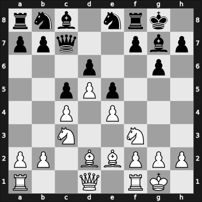 1956 URS Ch, semi final – Round 5 – Krogius, Nikolai V – 1/2-1/2 – Gufeld, Eduard – G60