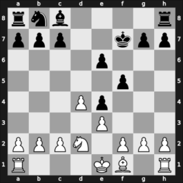 1956 URS Ch, semi final – Round 6 – Petrosian, Tigran A. – 1/2-1/2 – Khalilbeili, Sultan – G66