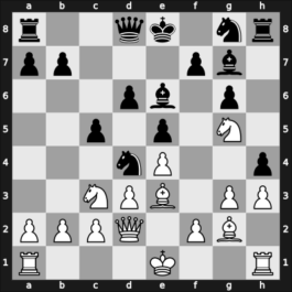 1956 URS Ch, semi final – Round 6 – Kasparian, Genrikh – 1/2-1/2 – Gurgenidze, Bukhuti – G67