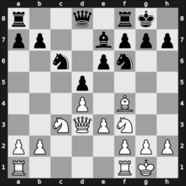 1956 URS Ch, semi final – Round 7 – Gurgenidze, Bukhuti – 1/2-1/2 – Buslaev, Aleksander – G70