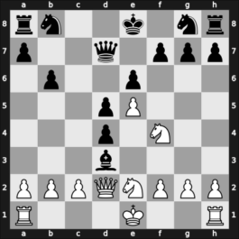 1956 URS Ch, semi final – Round 9 – Giorgadze, Tamaz – 0-1 – Antoshin, Vladimir S – G81