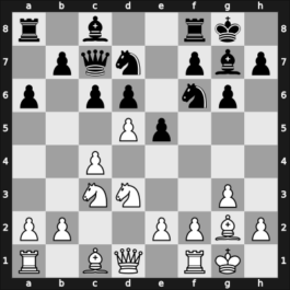 1956 URS Ch, semi final – Round 9 – Koblencs, Alexander – 1/2-1/2 – Gufeld, Eduard – G82