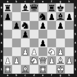 1956 URS Ch, semi final – Round 12 – Petrosian, Tigran A. – 1/2-1/2 – Koblencs, Alexander – G92