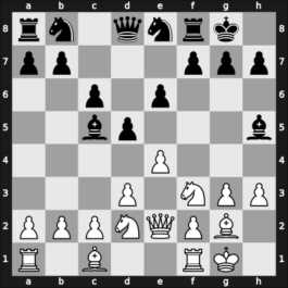 1956 URS Ch, semi final – Round 12 – Buslaev, Aleksander – 1-0 – Chukaev, Egor – G95