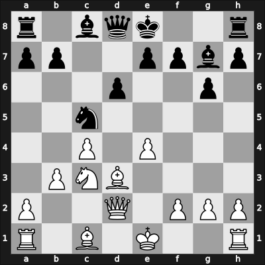 1956 URS Ch, semi final – Round 15 – Krogius, Nikolai V – 1/2-1/2 – Gurgenidze, Bukhuti – G107