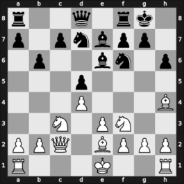 1956 URS Ch, semi final – Round 17 – Krogius, Nikolai V – 1/2-1/2 – Khalilbeili, Sultan – G112