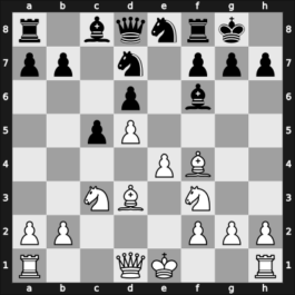 1956 URS Ch, semi final – Round 17 – Chukaev, Egor – 0-1 – Giorgadze, Tamaz – G113