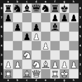 1956 URS Ch, semi final – Round 19 – Polugaevsky, Lev – 1-0 – Giorgadze, Tamaz – G123