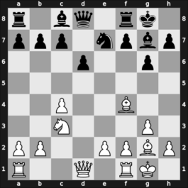 1956 URS Ch, semi final – Round ? – Korchnoi, Viktor – 1-0 – Gufeld, Eduard – G126